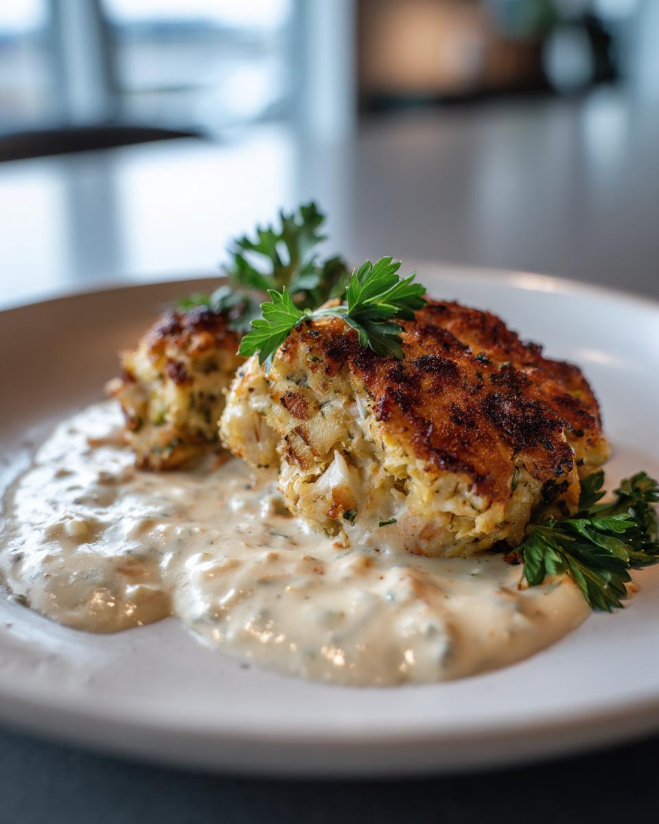 baked crab cake dinner with remoulade - Other 2