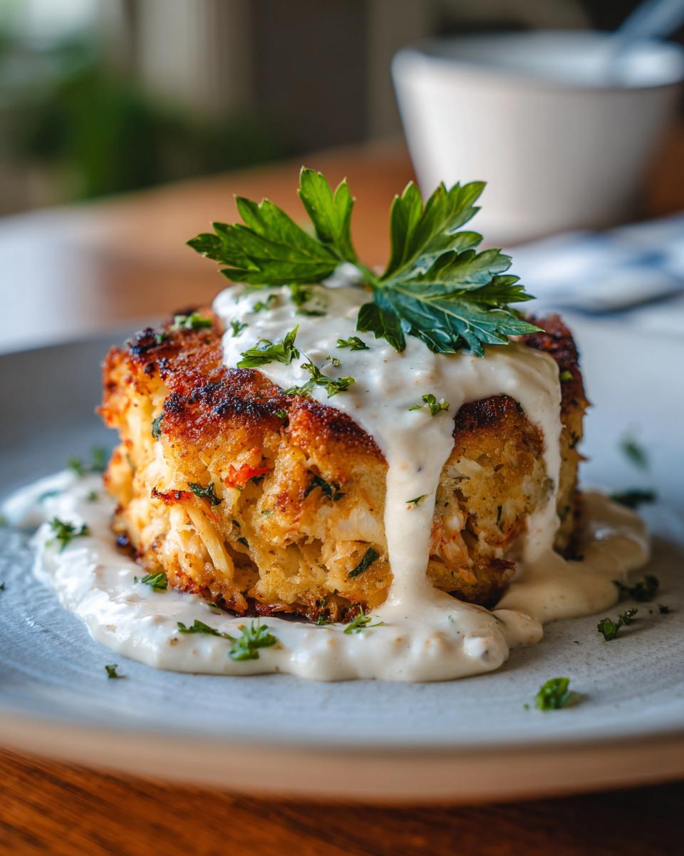 baked crab cake dinner with remoulade - Other 4