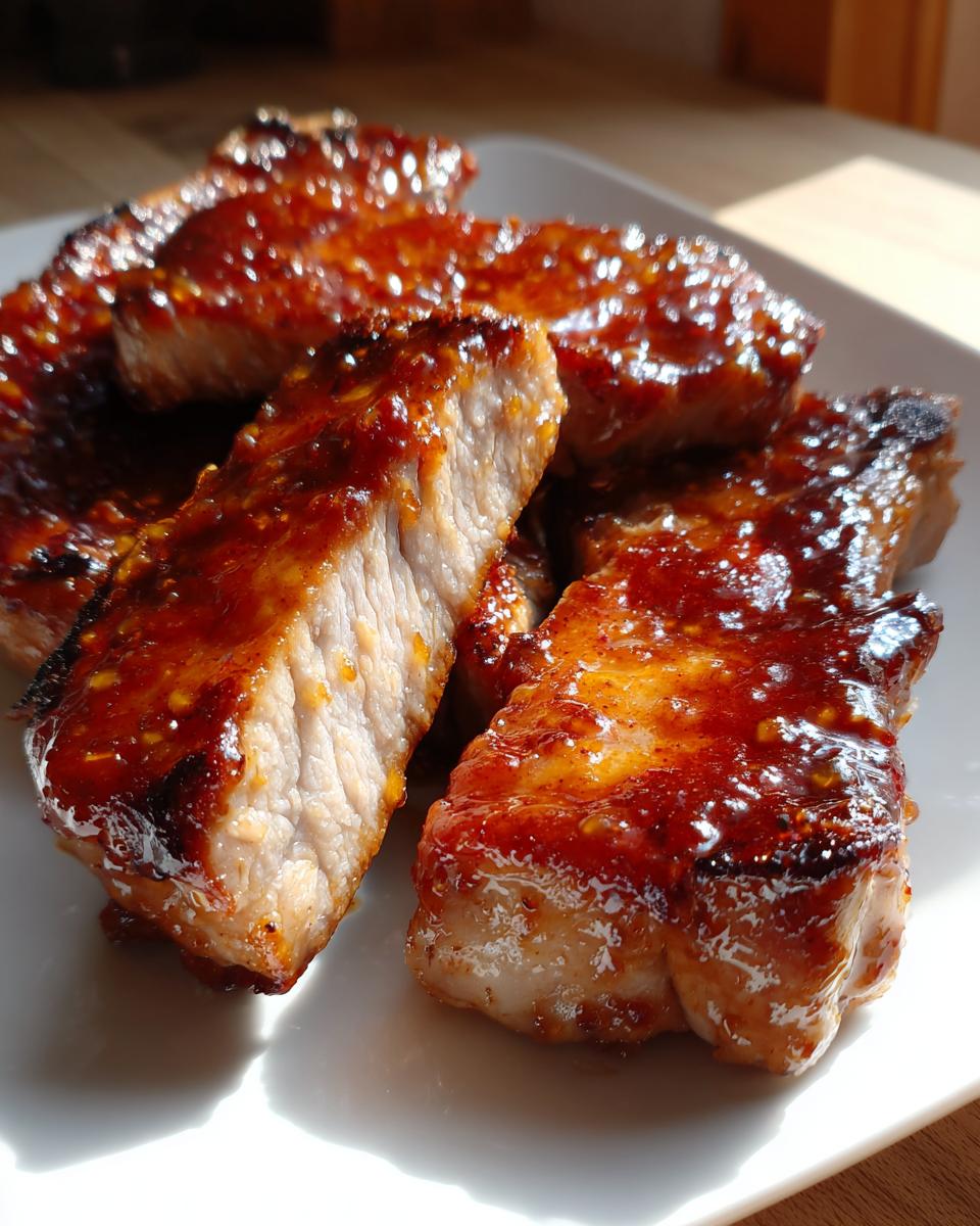 baked honey mustard pork chops dinner - Other 4