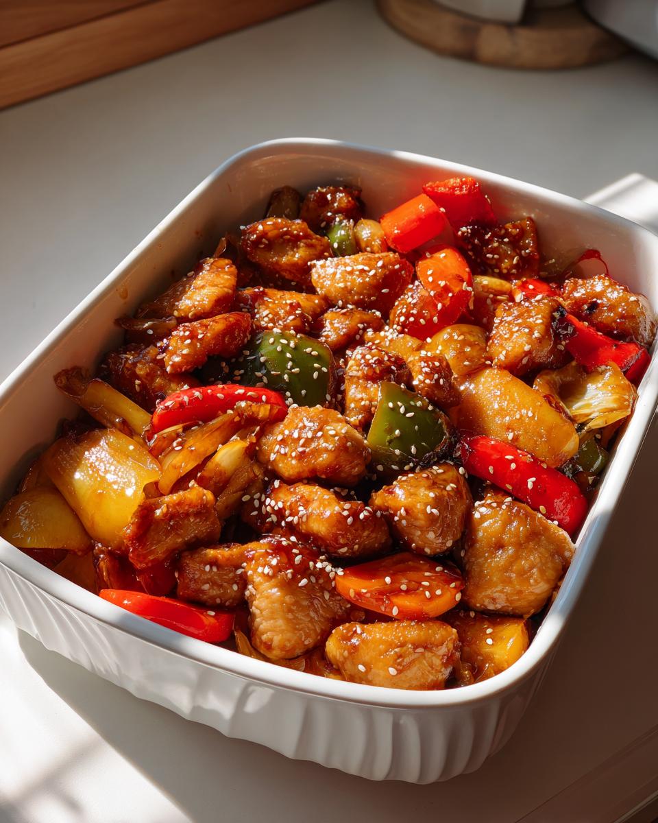 baked teriyaki chicken with vegetables - Other 3