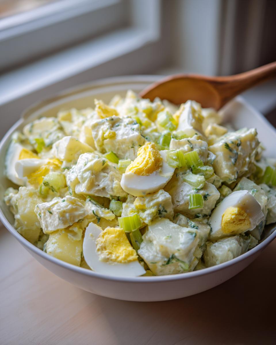 classic potato salad with eggs - Other 3