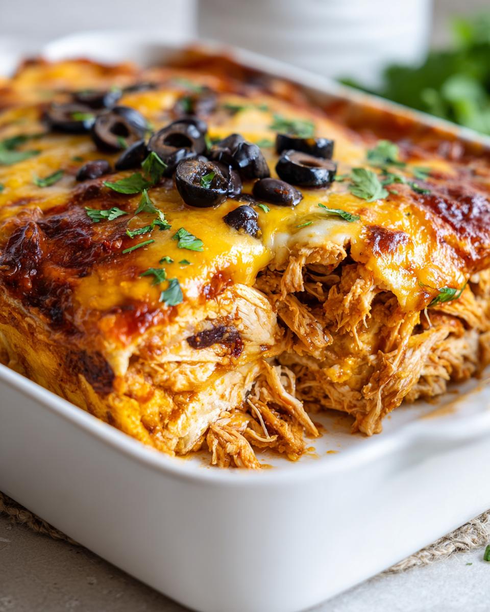 easy chicken enchilada casserole bake - Other 2
