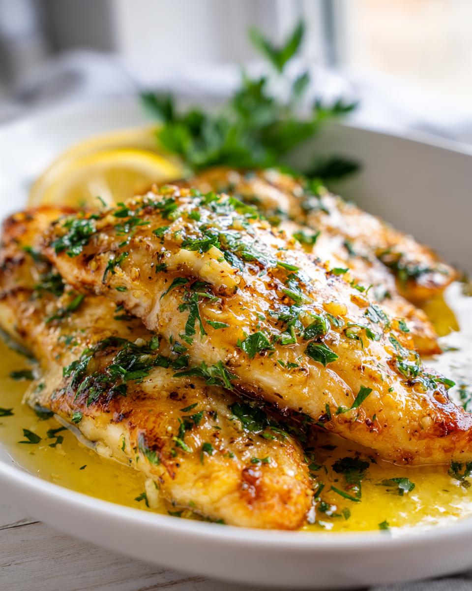 garlic butter baked tilapia with lemon - Other 2