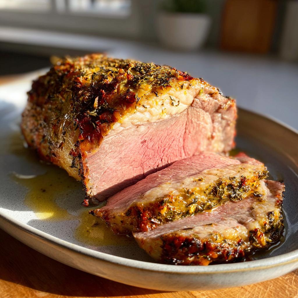 garlic herb butter roast beef dinner - Tasty