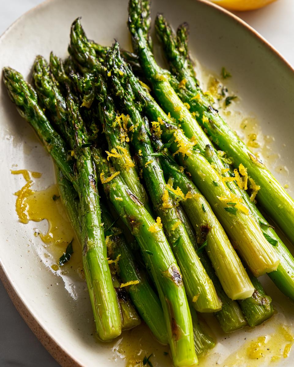 simple roasted asparagus with lemon - Other 2