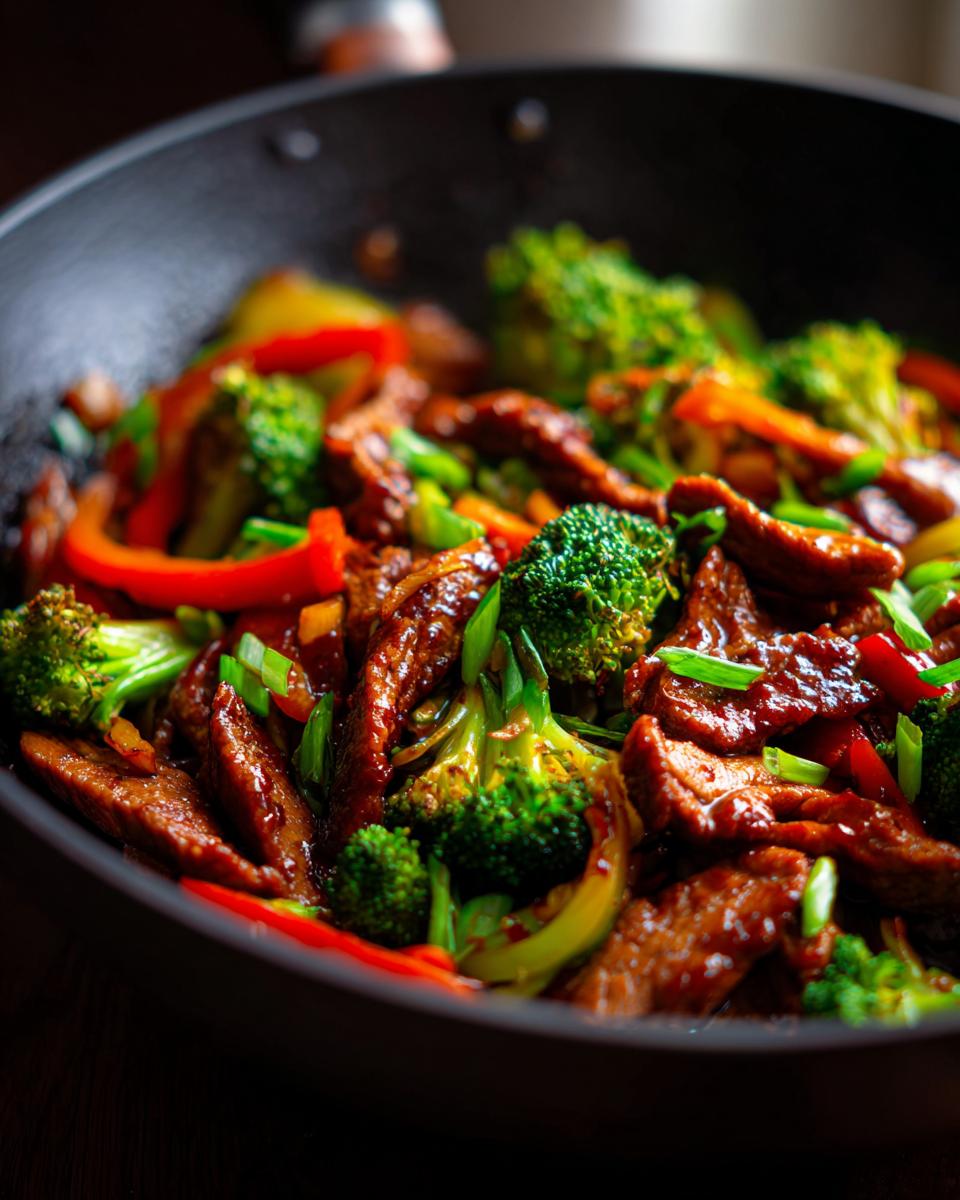 soy ginger glazed pork stir fry - Other 2