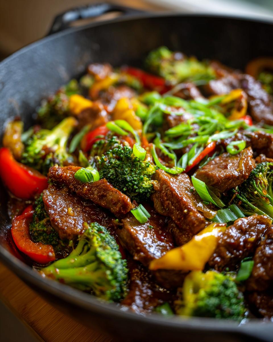 soy ginger glazed pork stir fry - Other 4