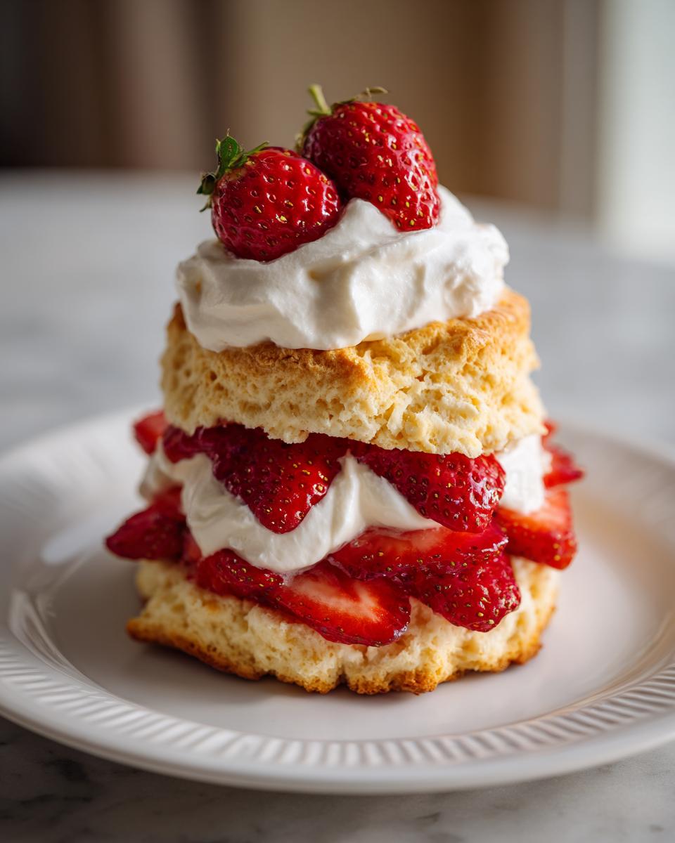 strawberry shortcake biscuit dessert - Other 1
